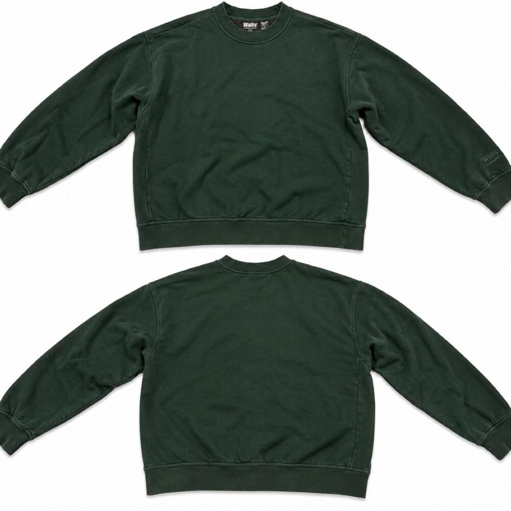 Walls Men's Green Sweatshirt